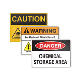 Avery® Surface Safe Removable Label Safety Signs, Inkjet/Laser Printers, 8 x 8, White, 15/Pack (AVE61513)