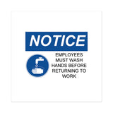 Avery® Surface Safe Removable Label Safety Signs, Inkjet/Laser Printers, 5 x 7, White, 2/Sheet, 15 Sheets/Pack (AVE61511) Pack of 30