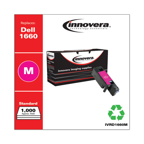 Innovera® Remanufactured Magenta Toner, Replacement for 332-0401, 1,000 Page-Yield (IVRD1660M) Each