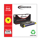 Innovera® Remanufactured Yellow High-Yield Toner, Replacement for 330-1204, 9,000 Page-Yield (IVRD3130Y) Each