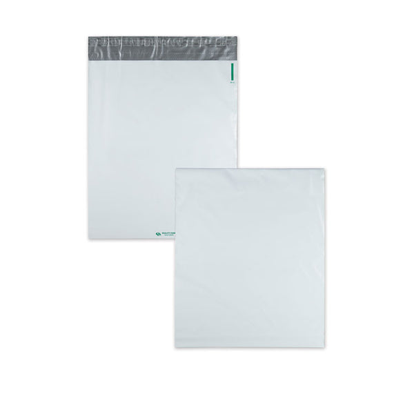 Quality Park™ Redi-Strip Poly Expansion Mailer, #5 1/4, Square Flap, Redi-Strip Adhesive Closure, 13 x 16, White, 100/Carton (QUA46393) Pack of 100