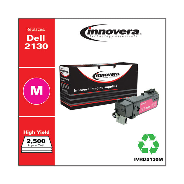 Innovera® Remanufactured Magenta High-Yield Toner, Replacement for 330-1433, 2,500 Page-Yield (IVRD2130M) Each