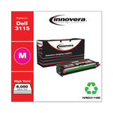 Innovera® Remanufactured Magenta High-Yield Toner, Replacement for 310-8399, 8,000 Page-Yield (IVRD3115M) Each