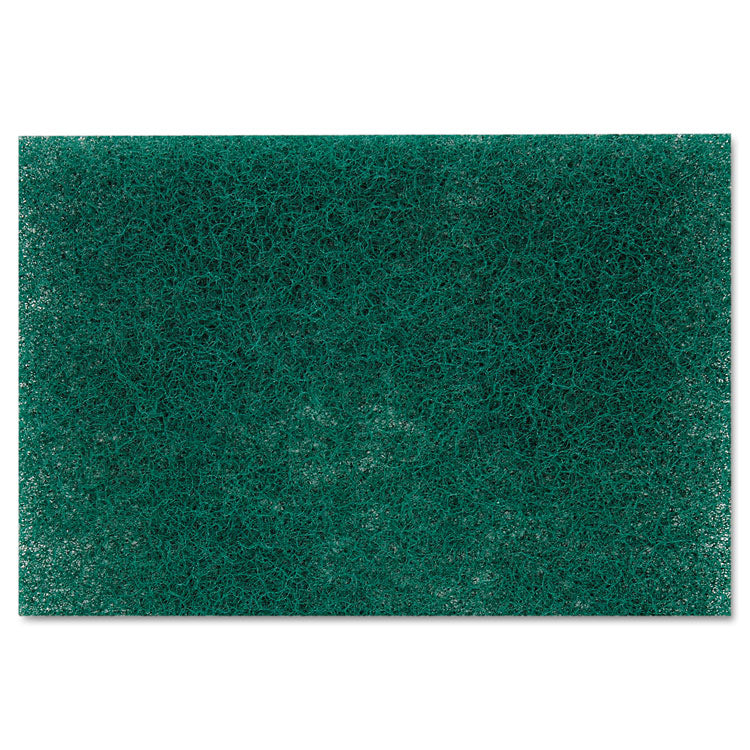 Scotch-Brite™ PROFESSIONAL Heavy-Duty Scouring Pad 86, 6 x 9, Green, Dozen (MMM86) Case of 12