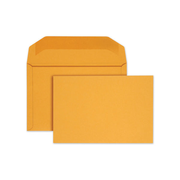 Quality Park™ Open-Side Booklet Envelope, #15, Hub Flap, Gummed Closure, 10 x 15, Manila, 100/Box (QUA54416) Box of 100