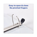 Avery® Framed View Heavy-Duty Binders, 3 Rings, 3" Capacity, 11 x 8.5, Navy Blue (AVE68038) Each