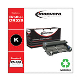 Innovera® Remanufactured Black Drum Unit, Replacement for DR520, 25,000 Page-Yield (IVRDR520)