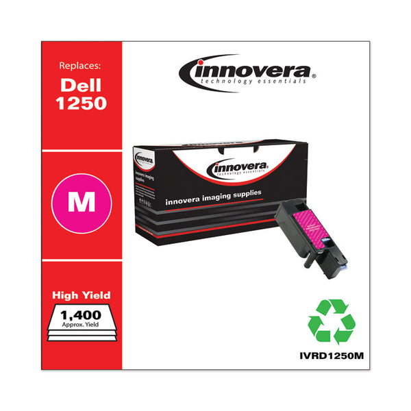 Innovera® Remanufactured Magenta High-Yield Toner, Replacement for 331-0780, 1,400 Page-Yield (IVRD1250M) Each