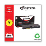 Innovera® Remanufactured Yellow Toner, Replacement for 331-8430, 9,000 Page-Yield (IVRD3760Y) Each