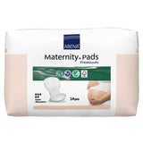 Abena™ Maternity Pad Premium Bladder Control Pad 7.9 X 17.3 Inch Heavy Absorbency Fluff / Polymer Core One Size Fits Most (1214728_BG) 14/BG
