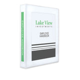 Avery® Framed View Heavy-Duty Binders, 3 Rings, 1" Capacity, 11 x 8.5, White (AVE68056)