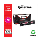 Innovera® Remanufactured Magenta Toner, Replacement for 312A (CF383A), 2,700 Page-Yield (IVRM476M) Each