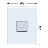 McKesson Surgical Drape Minor Procedure Drape 48 W X 60 L Inch Sterile (1101260_CS) 20/CS