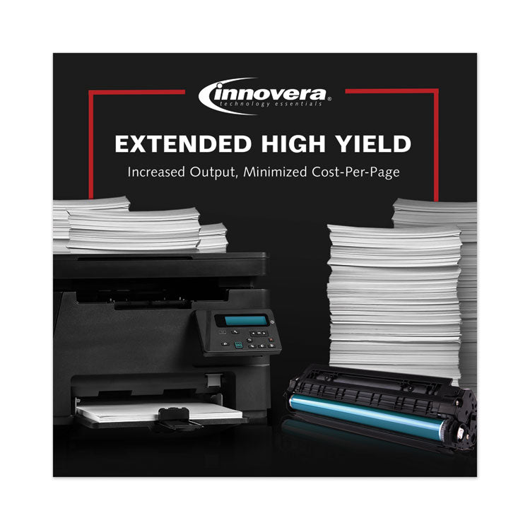 Innovera® Remanufactured Black Extended-Yield Toner, Replacement for 80X (CF280XJ), 8,000 Page-Yield (IVRF280XJ) Each