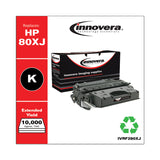 Innovera® Remanufactured Black Extended-Yield Toner, Replacement for 80X (CF280XJ), 8,000 Page-Yield (IVRF280XJ) Each