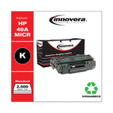 Innovera® Remanufactured Black MICR Toner, Replacement for 49AM (Q5949AM), 2,500 Page-Yield (IVR5949MICR) Each