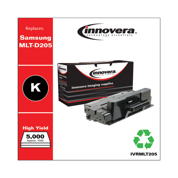 Innovera® Remanufactured Black Toner, Replacement for MLT-D205L, 5,000 Page-Yield (IVRMLT205) Each