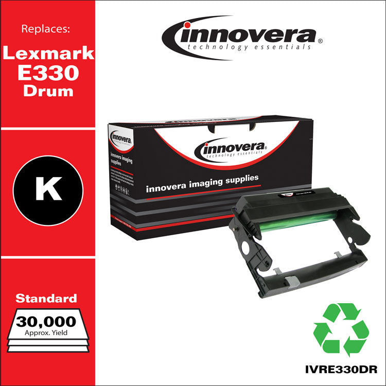 Innovera® Remanufactured Black Drum Unit, Replacement for 310-5404, 30,000 Page-Yield (IVRE330DR) Each