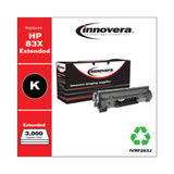 Innovera® Remanufactured Black Extended-Yield Toner, Replacement for 83X (CF283XJ), 3,000 Page-Yield, Ships in 1-3 Business Days (IVRF283J) Each