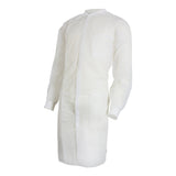 McKesson Lab Coat White Large / X-Large Knee Length Spunbond Polypropylene Disposable (1207905_BG) 10/BG