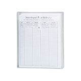 Smead™ Poly String and Button Interoffice Envelopes, Open-End (Vertical), 9.75 x 11.63, Clear, 5/Pack (SMD89540)