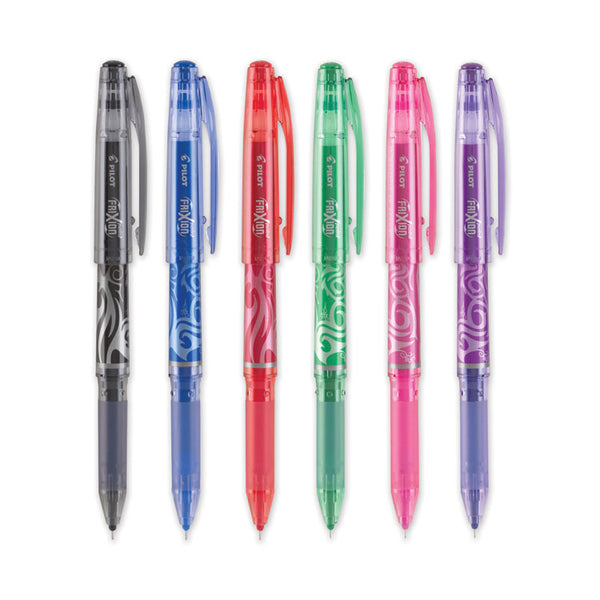 Pilot® FriXion Ball Erasable Gel Pen, Stick, Extra-Fine 0.5 mm, Assorted Ink and Barrel Colors, 6/Pack (PIL46524)