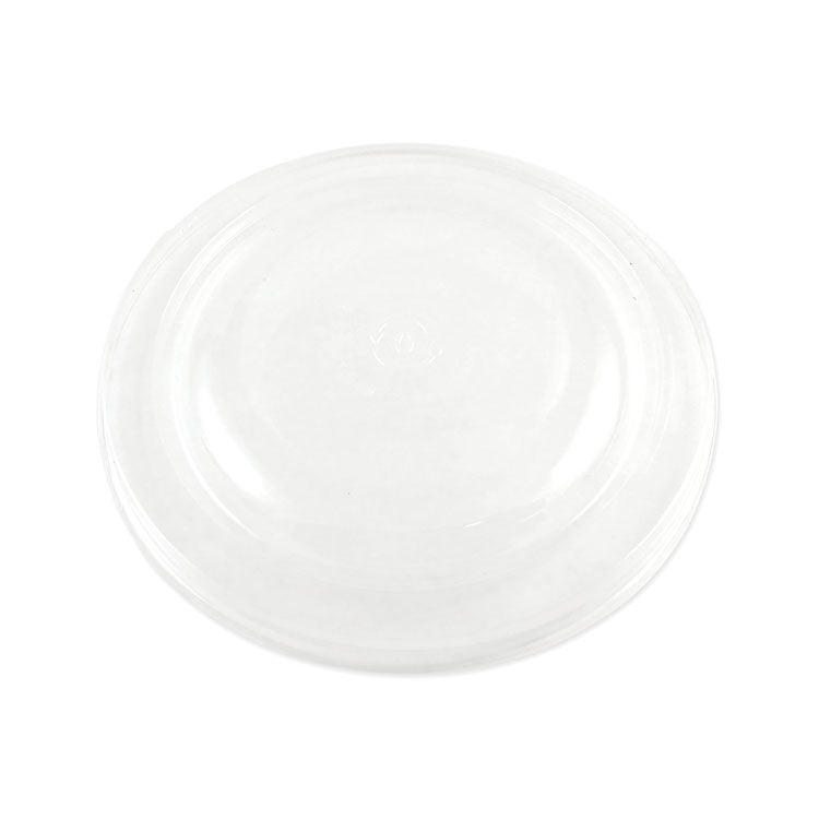 World Centric® PLA Lids for Fiber Bowls, 7.5" Diameter x 1"h, Clear, Plastic, 300/Carton (WORBOLCS24) Case of 300
