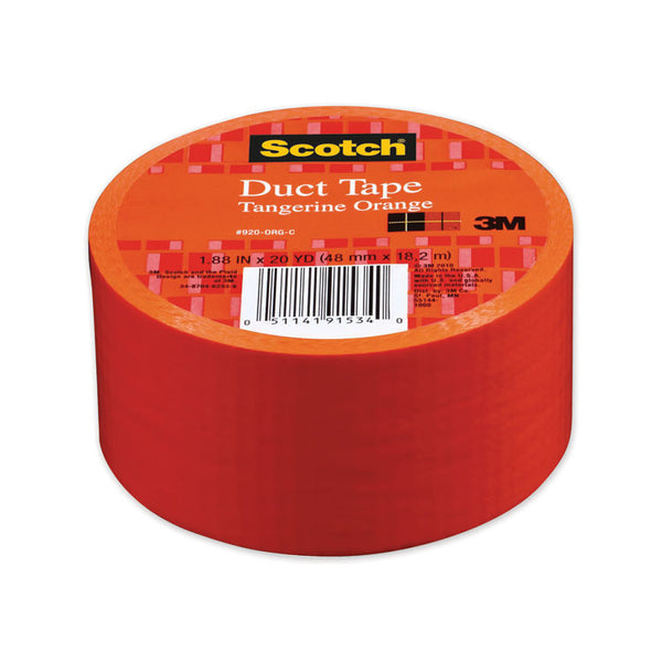 Scotch® Duct Tape, 1.88" x 20 yds, Tangerine Orange (MMM70005059285)