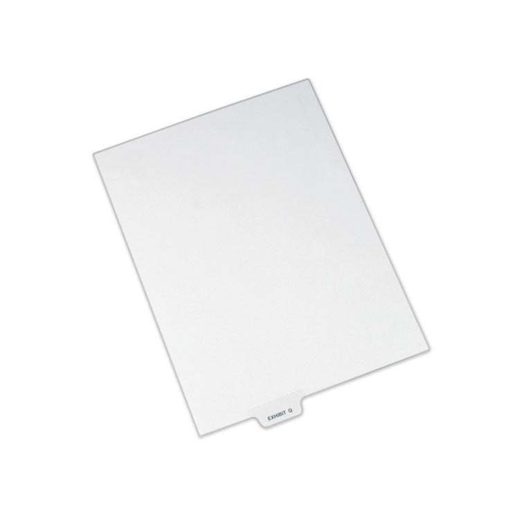 Avery® Avery-Style Preprinted Legal Bottom Tab Dividers, 26-Tab, Exhibit Q, 11 x 8.5, White, 25/Pack (AVE12390)