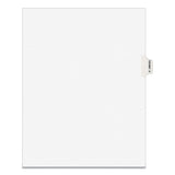 Avery® Avery-Style Preprinted Legal Side Tab Divider, 26-Tab, Exhibit D, 11 x 8.5, White, 25/Pack, (1374) (AVE01374)