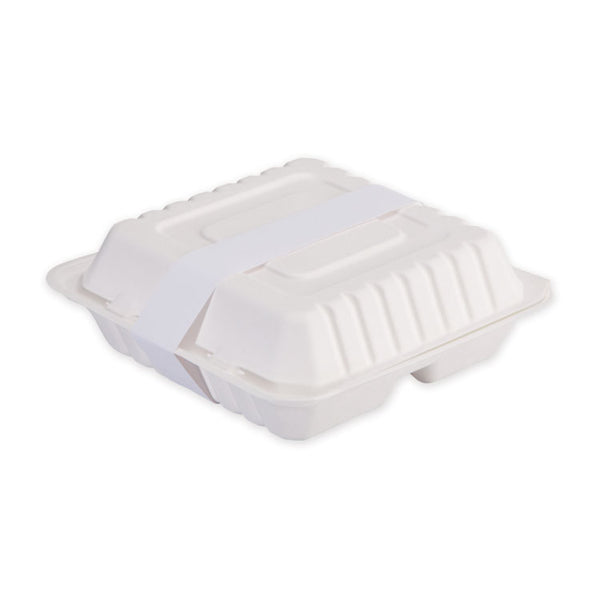 Hoffmaster® Peel and Seal Tamper Evident Food Container Bands, 1.5" x 24", White, Paper, 2,500/Carton (HFM883173)