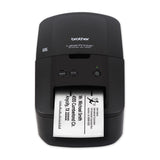 Brother QL-600 Economic Desktop Label Printer, 44 Labels/min Print Speed, 5.1 x 8.8 x 6.1 (BRTQL600)