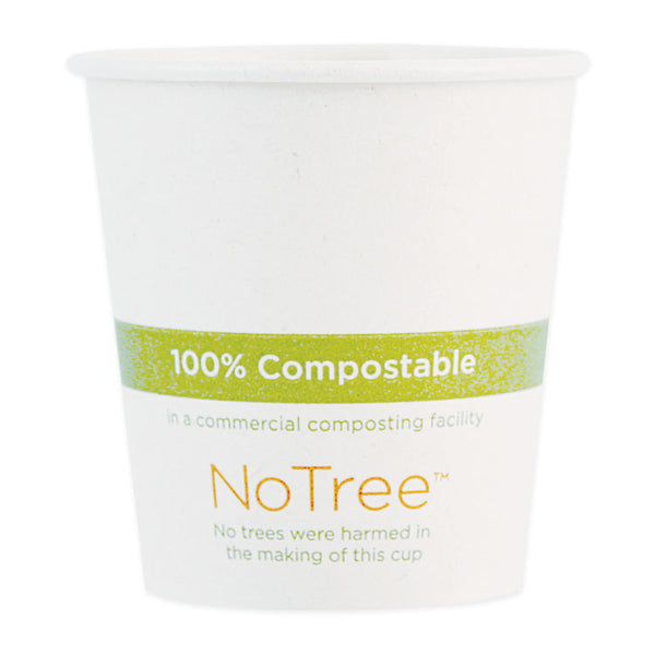 World Centric® NoTree Paper Hot Cups, 6 oz, Natural, 1,000/Carton (WORCUSU6)