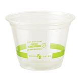 World Centric® PLA Clear Cold Cups, 9 oz, Clear, 1,000/Carton (WORCPCS9Q)