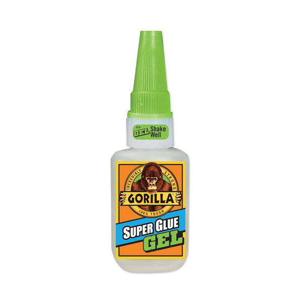 Gorilla® Super Glue Gel, 0.53 oz, Dries Clear (GOR7600101)