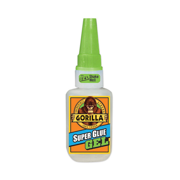 Gorilla® Super Glue Gel, 0.53 oz, Dries Clear (GOR7600101) Each