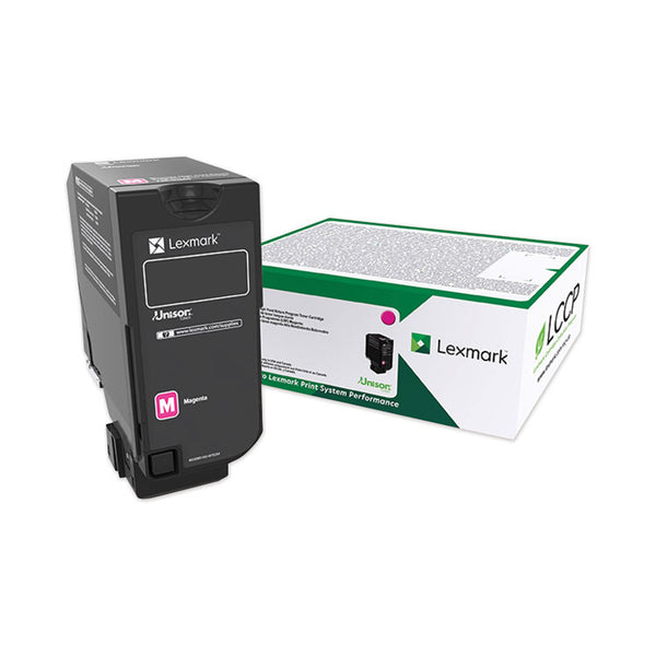 Lexmark™ 74C00MG Return Program Toner, 3,000 Page-Yield, Magenta (LEX74C00MG)