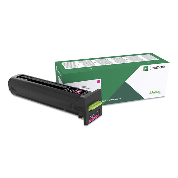 Lexmark™ 82K0XMG Return Program Extra High-Yield Toner, 22,000 Page-Yield, Magenta (LEX82K0XMG) Each