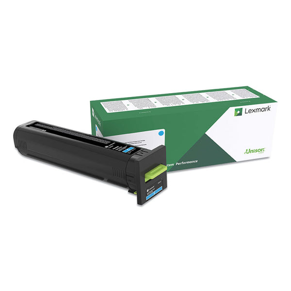 Lexmark™ 82K0HCG Return Program High-Yield Toner, 17,000 Page-Yield, Cyan (LEX82K0HCG)