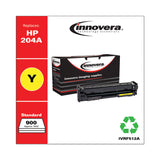 Innovera® Remanufactured Yellow Toner, Replacement for 204A (CF512A), 900 Page-Yield (IVRF512A) Each