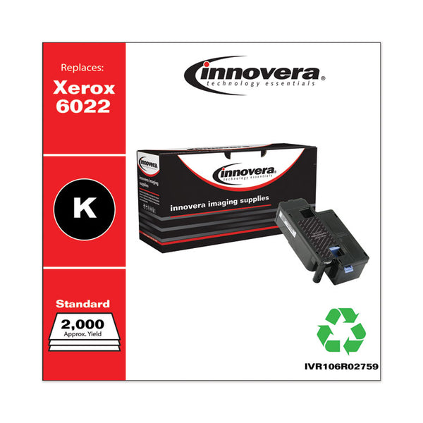 Innovera® Remanufactured Black Toner, Replacement for 106R02759, 2,000 Page-Yield (IVR106R02759) Each