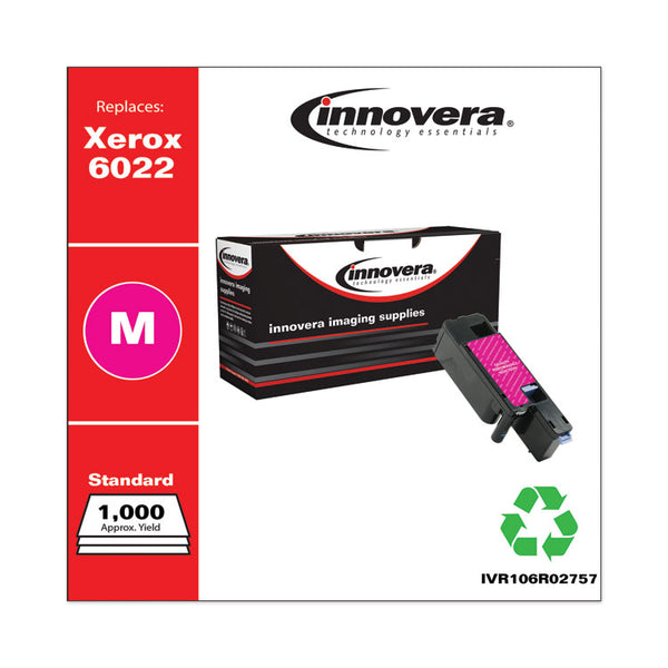 Innovera® Remanufactured Magenta Toner, Replacement for 106R02757, 1,000 Page-Yield (IVR106R02757) Each