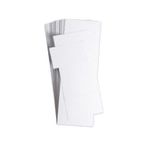 U Brands Data Card Replacement, 3 x 1.75, White, 500/Pack (UBRFM1513) Pack of 500