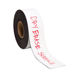 U Brands Dry Erase Magnetic Tape Roll, 3" x 50 ft, White (UBRFM2218) 1 Roll