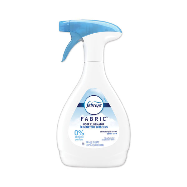 Febreze® FABRIC Refresher/Odor Eliminator, Unscented, 27 oz Spray Bottle, 4/Carton (PGC97596)