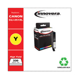 Innovera® Remanufactured Yellow High-Yield Ink, Replacement for CLI-251XL (6451B001), 685 Page-Yield (IVRCLI251XLY) Each