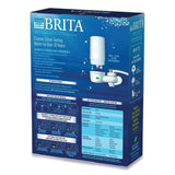 Brita® On Tap Faucet Water Filter System, White, 4/Carton (CLO42201CT) Case of 4