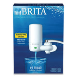 Brita® On Tap Faucet Water Filter System, White, 4/Carton (CLO42201CT) Case of 4