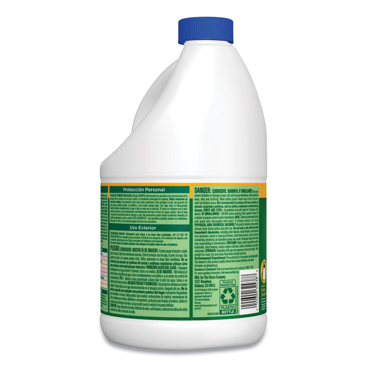 Clorox® Outdoor Bleach, 81 oz Bottle, 6/Carton (CLO32438)