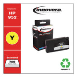 Innovera® Remanufactured Yellow Ink, Replacement for 952 (L0S55AN), 700 Page-Yield (IVR952Y) Each